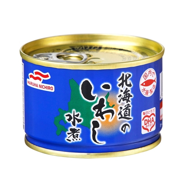 マルハニチロ 北海道のいわし水煮 缶詰 48缶（1缶145円★） 送料無料 イワシ いわし イワシ缶 鰯