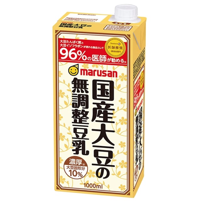 [1本424円/6本入]マルサンアイ 国産大豆の無調整豆乳 1000ml（1L）送料無料 マルサン 豆乳