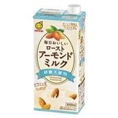 [1本368円/12本入]マルサンアイ 毎日おいしいローストアーモンドミルク 砂糖不使用 1000ml(1L) 送料無料