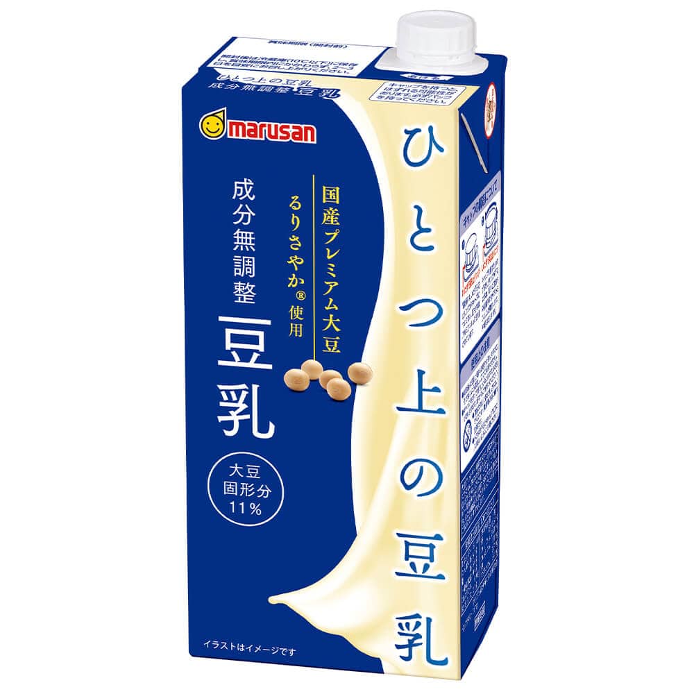 マルサンアイ ひとつ上の豆乳 1000ml×6本 成分無調整豆乳 1本447円 送料無料（沖縄・離島を除く） マルサン 植物性ミルク