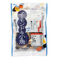 [2袋セット]クラウンフーヅ アーモンド＆小魚 黒大豆入り 68g 送料無料