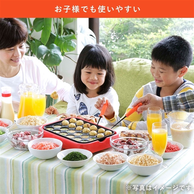 たこ焼き器をキズつけにくい 平型 たこピック 2本組 全長20cm 耐熱 食