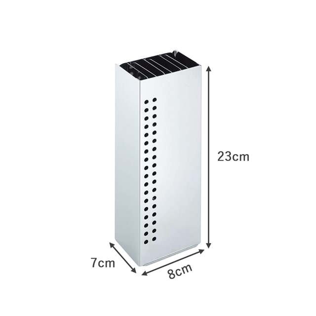 包丁スタンド 日本製 ステンレス コンパクト たて型 スタイリッシュ