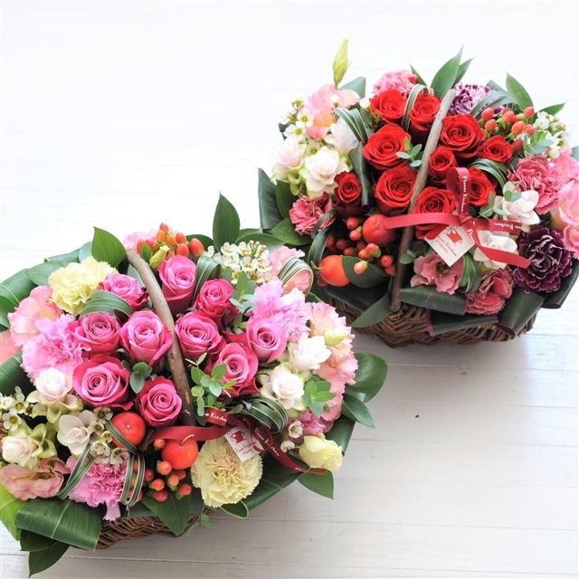 バラのバスケットアレンジ レッド系 ガーデンバスケットアレンジ 生花 フラワーギフト 送料無料 誕生日 記念日 お祝い ギフト プレゼント レッド Flowerkitchen Jre Pointが 貯まる 使える Jre Mall バラのバスケットアレンジ レッド系 ガーデンバスケットアレンジ 生花 フラワーギフト 送料無料 誕生日 記念日 お祝い ギフト プレゼント レッド Flowerkitchen Jre Pointが 貯まる 使える Jre Mall