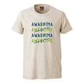 【粟島支援】AWESOME AWASHIMA Tシャツ OML S