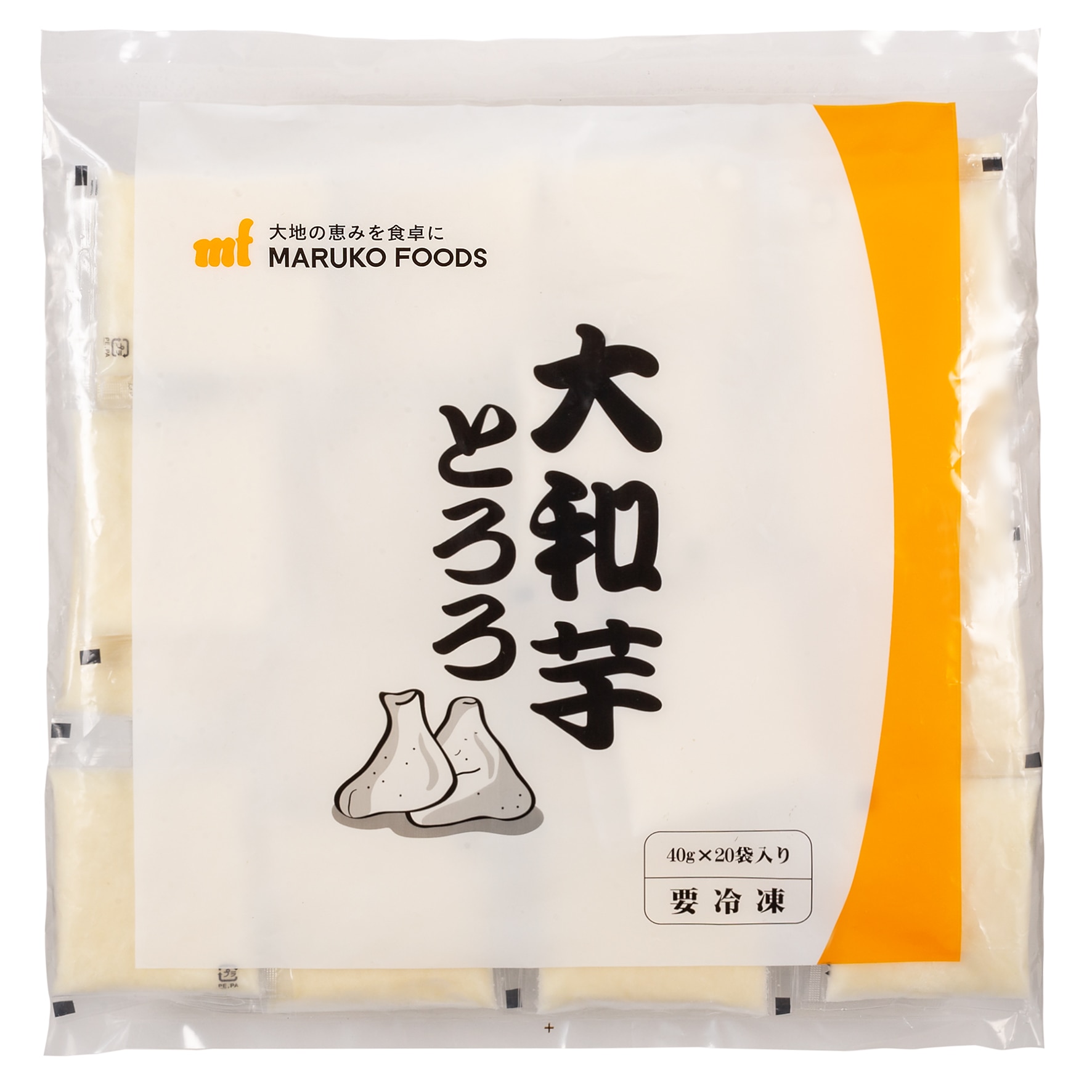 送料込 冷凍大和芋とろろ 40g p グリーンマート プロ Jre Mall