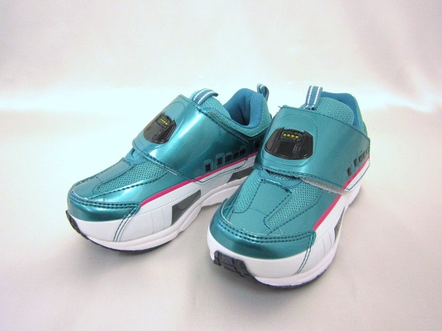 送料無料 プラレール スニーカー 17cm マジックテープ式 E5系 新幹線はやぶさ 靴 Toy Time Jre Mall