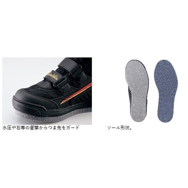 がまかつ ＧＭ４５３１ ウェーディングシューズ（フェルト） ブラック Ｌ: 釣具のキャスティング JRE MALL店 | JRE  POINTが「貯まる」「使える」JRE MALL