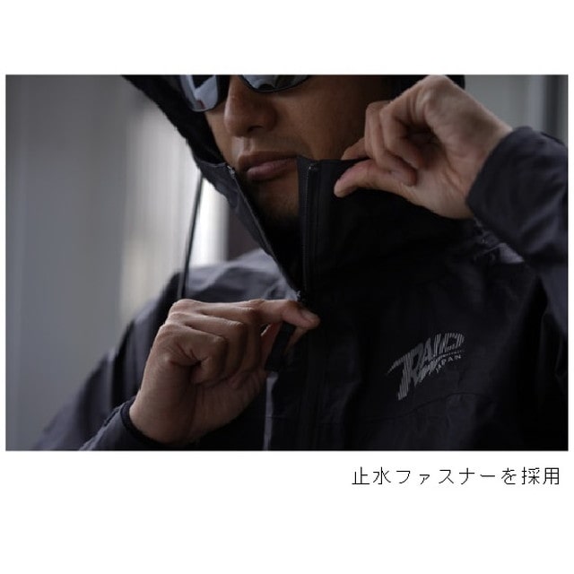 レイドジャパン RJFT レインウエア ブラック Mサイズ: 釣具のキャスティング JRE MALL