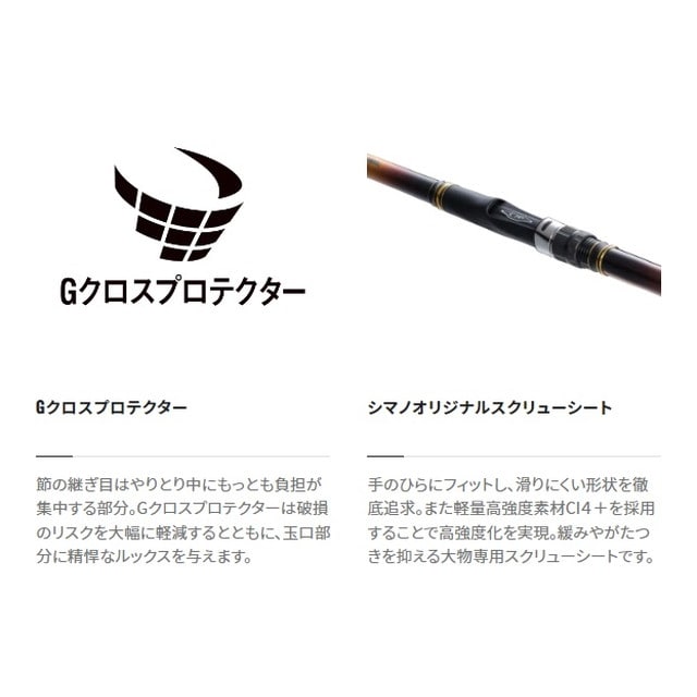 シマノ 遠投竿 22ライアーム BG 3-500(振出 5ピース): 釣具の