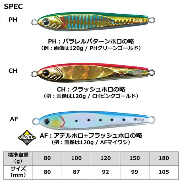 TGベイト 180g アデルフラッシュセット