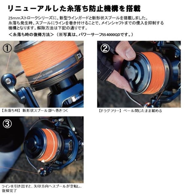 ダイワ 18パワーサーフ SS 4500QD (スピニング): 釣具の