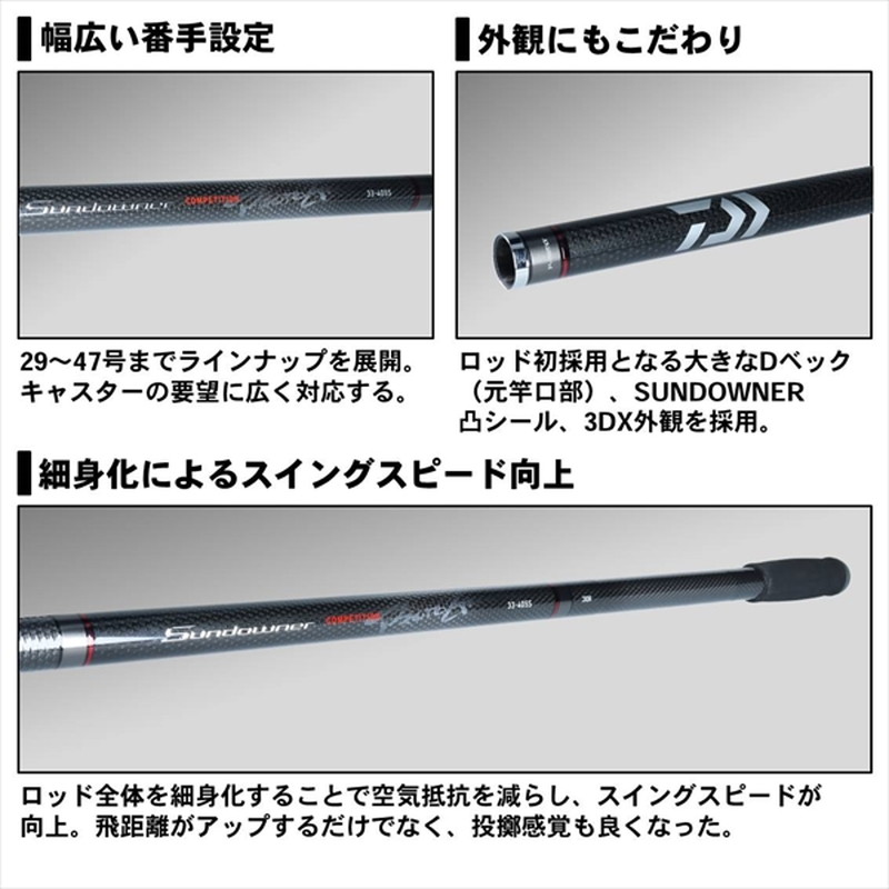 DAIWA　サンダウナープロトギア　37-400S ダイワ DAIWA サンダウナー プロトギア 37-400