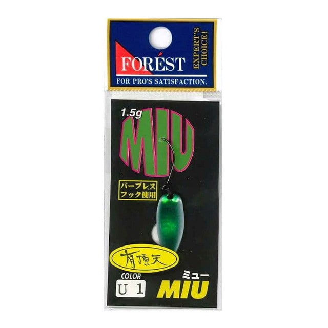フォレスト Miu ミュー 1 5g 有頂天カラー グリパー 釣具のキャスティング Jre Mall店 Jre Pointが 貯まる 使える Jre Mall