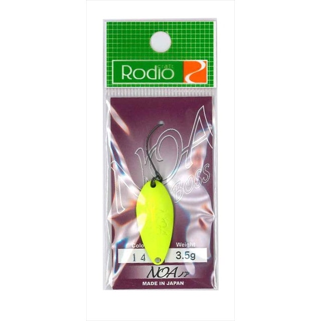ロデオクラフト NOA BOSS 3.5g #14 蛍光イエロー: 釣具のキャスティング JRE MALL店｜JRE MALL