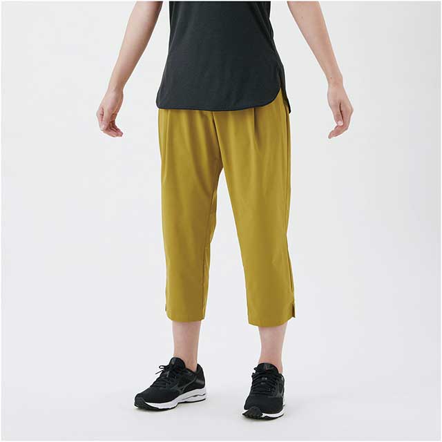 ミズノ ストレッチ7分丈パンツ 大人用 レディース ウィンドブレーカー Mizuno 32md1331 M 36 エクリュオリーブ Jr東日本 スポーツ Jre Pointが 貯まる 使える Jre Mall