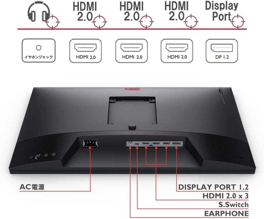 ゲーミングモニタ B e n Q ZOW IE XL2 546K 24.5インチ240Hz DyAc+技術