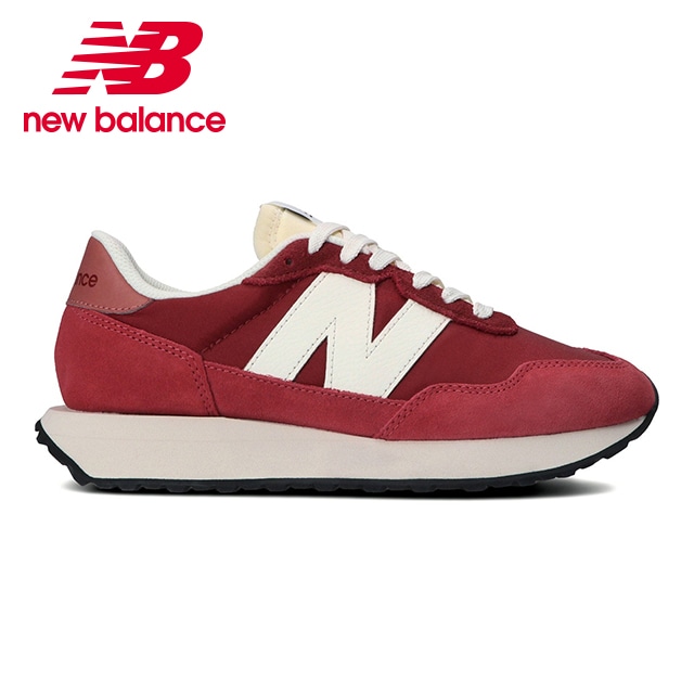 ニューバランス Ws237 レディース スニーカー New Balance Ws237df1 B 22 レッド Jr東日本スポーツ Jre Pointが 貯まる 使える Jre Mall