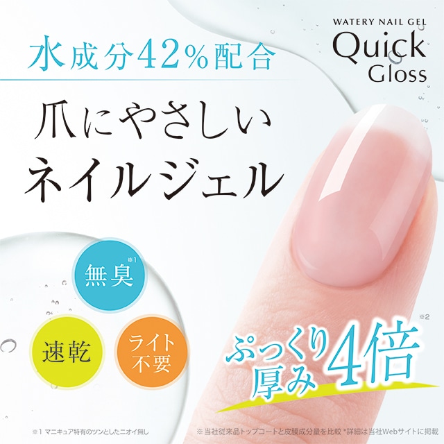 ディーアップ ウォータリーネイルジェル クイックグロス 15ml シャンドエルブ Jre Pointが 貯まる 使える Jre Mall