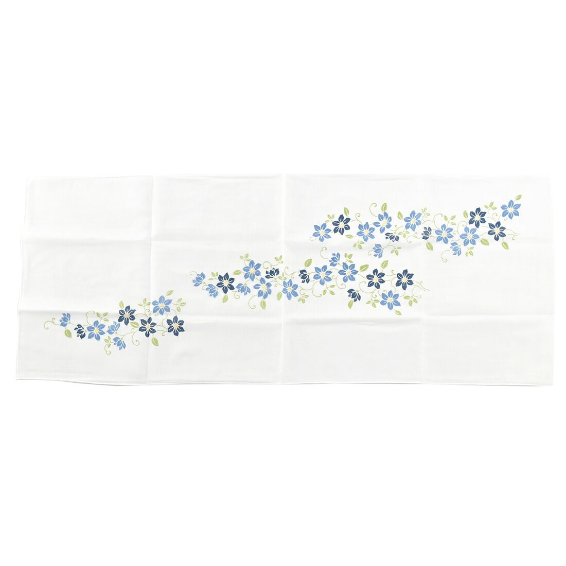 和雑貨 日本製 むす美 ガーゼ手拭い 手ぬぐい 二重ガーゼ おしゃれ 通年用 大人 女性 男性 152鉄線ブルー Js10 152鉄線ブルー 着物なごみや Jre Pointが 貯まる 使える Jre Mall