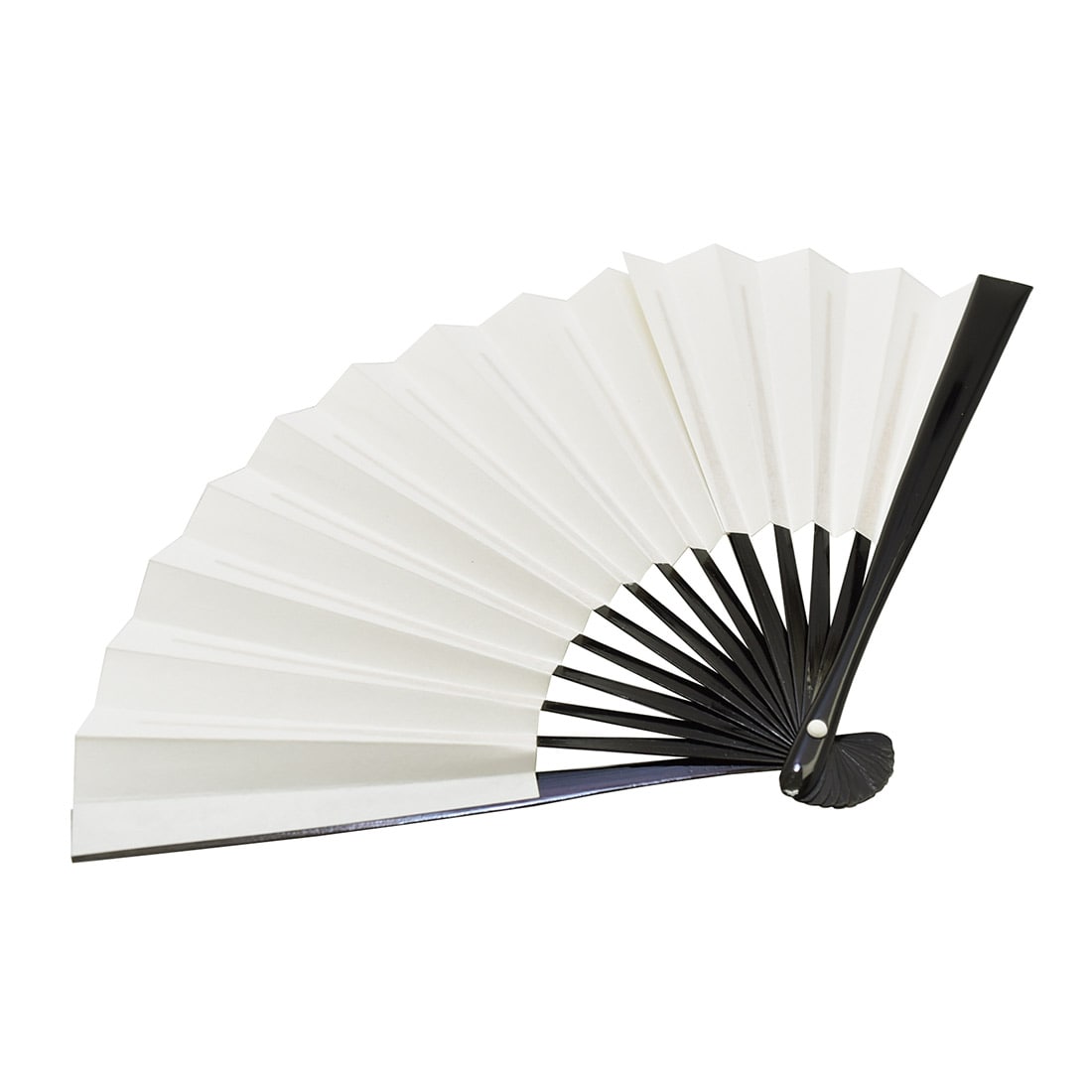 和扇子 日本製 女物 茶扇子 黒骨 白扇 15cm 茶扇 茶道 お茶席用 附下げ 色無地用 礼装 通年用 大人 レディース 女性 0 0 着物なごみや Jre Mall