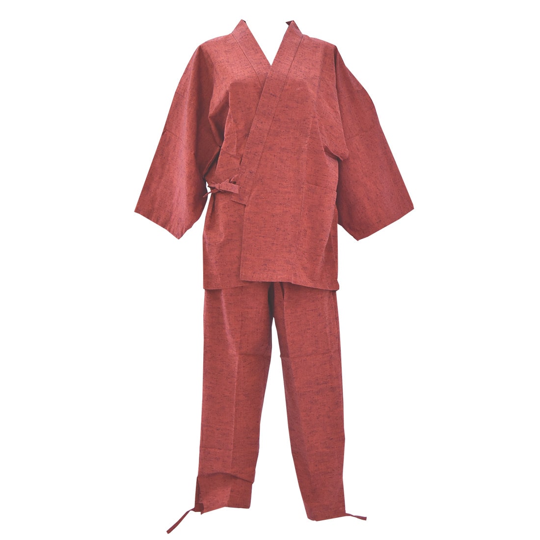 作務衣 日本製 女物 久留米織り 綿作務衣 M-L 全2色 さむえ 作業着