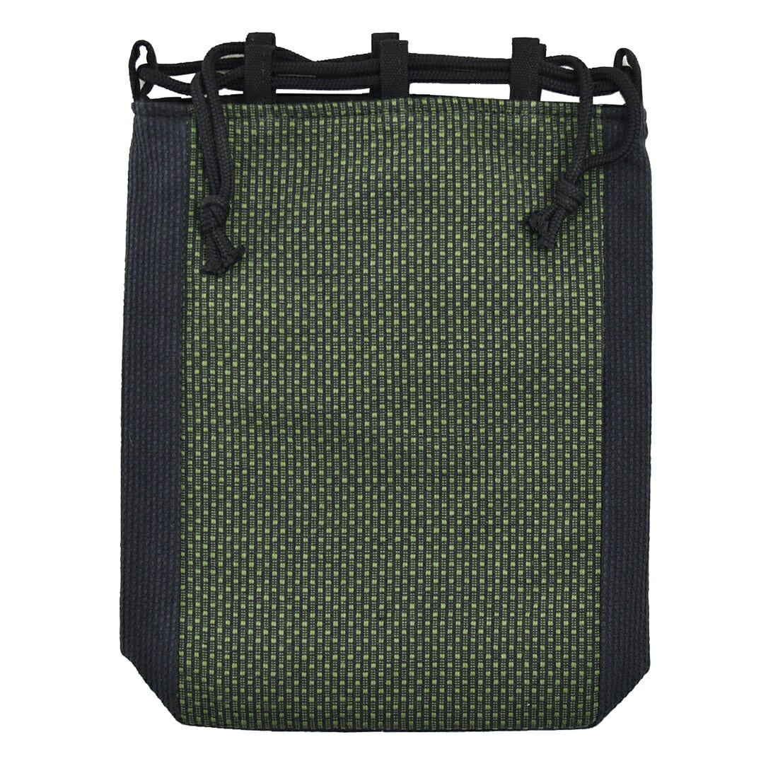 着物 和装バッグ 単品 日本製 綿刺し子織 信玄袋 全6色 夏着物 浴衣用 巾着袋 礼装 おしゃれ 通年用 大人 メンズ 男性 05緑 Js 05緑 着物なごみや Jre Pointが 貯まる 使える Jre Mall