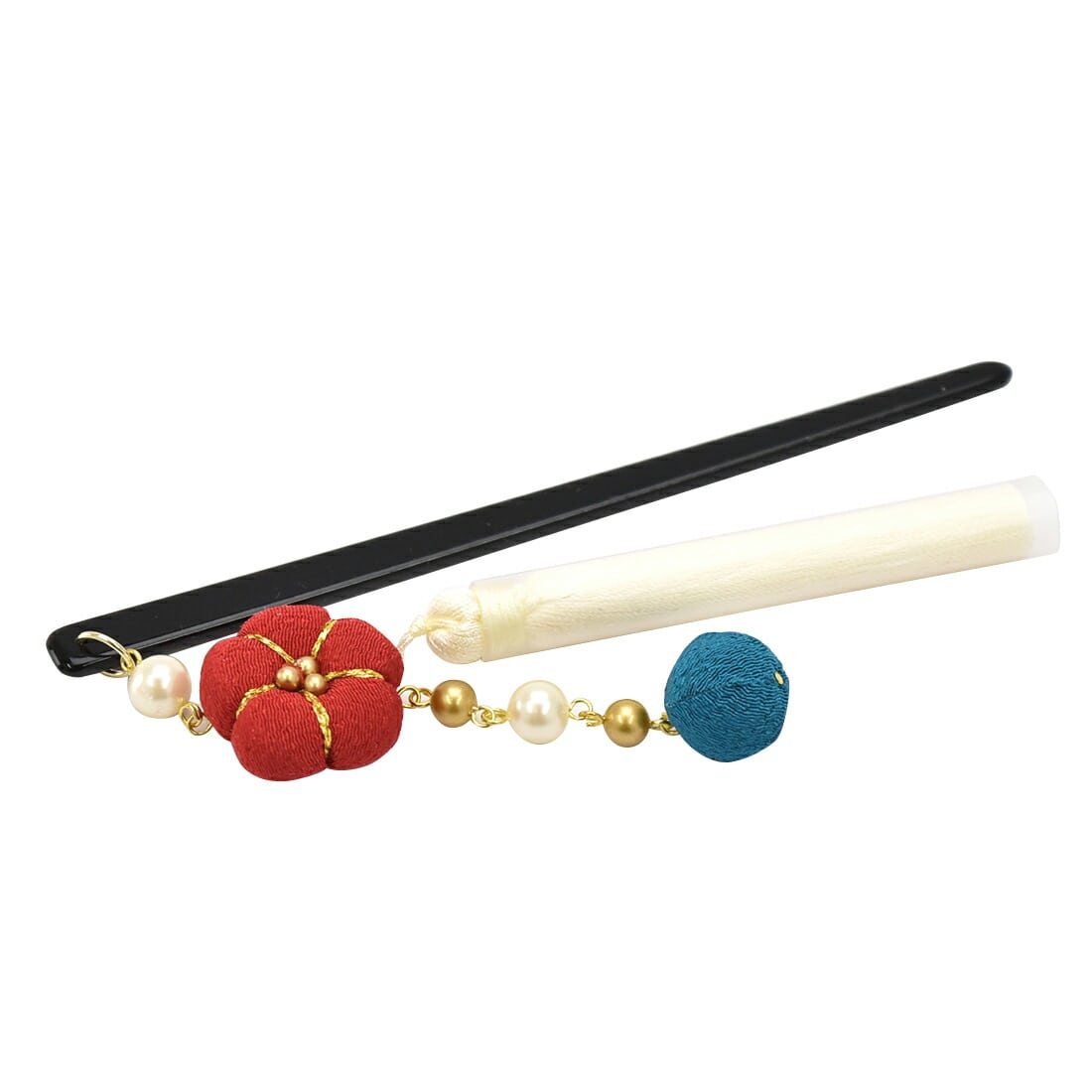 和装 髪飾り 日本製 ちりめん梅簪 飾り玉 房付 小紋 紬 浴衣用 かんざし 一本差し おしゃれ 通年用 大人 レディース 女性 梅赤房白 Js10 梅赤房白 着物なごみや Jre Pointが 貯まる 使える Jre Mall