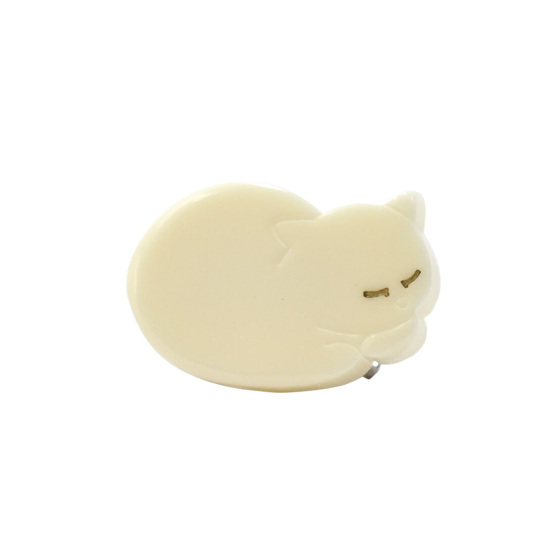 帯留め 日本製 なごみや なごみ猫 帯留 全6種 三分紐用 金具付