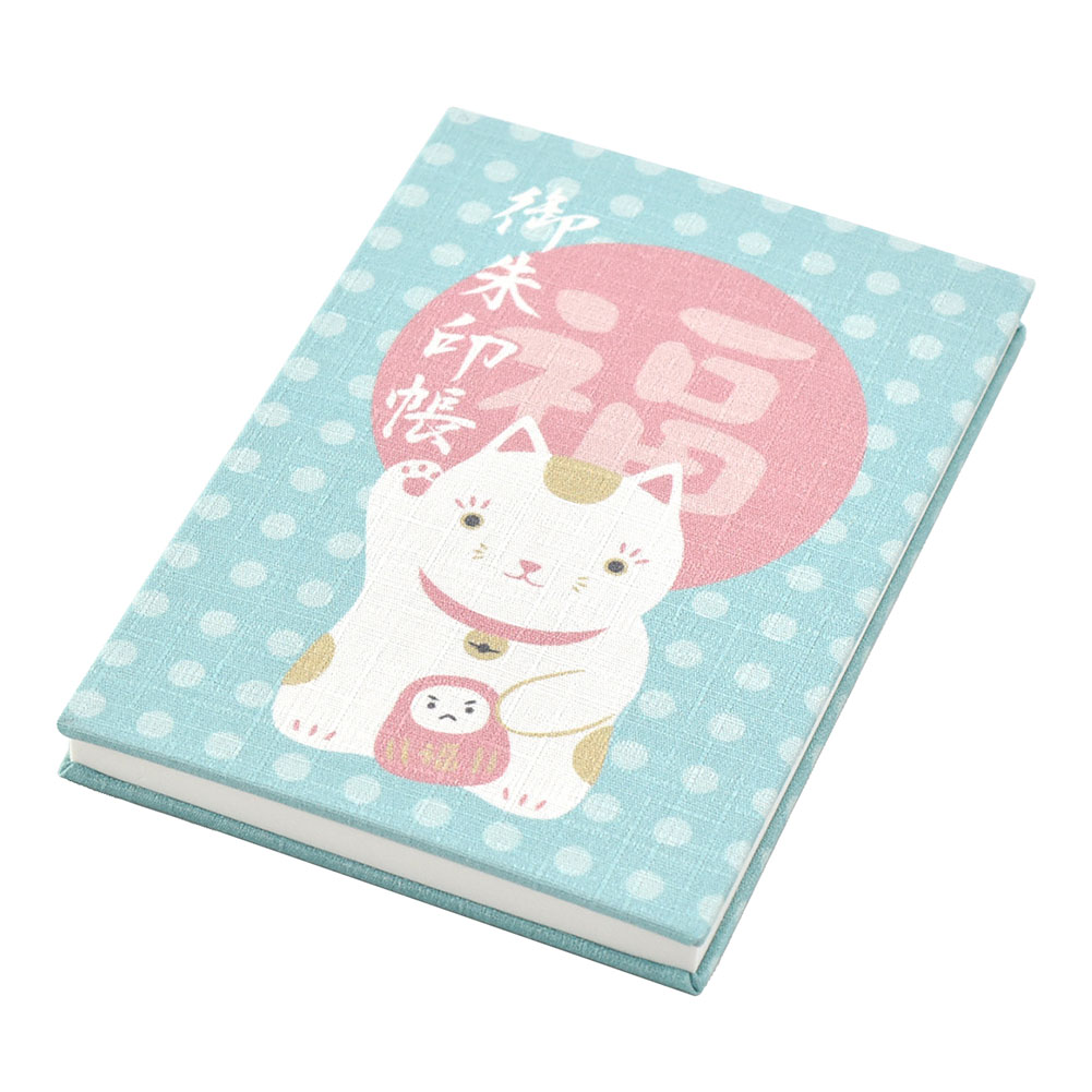 和雑貨 日本製 御朱印帳 パネル柄シリーズ 神社仏閣お参り ノート 折本 納経帳 礼装 おしゃれ 通年用 大人 女性 男性 招き猫 Js10 招き猫 着物なごみや Jre Pointが 貯まる 使える Jre Mall
