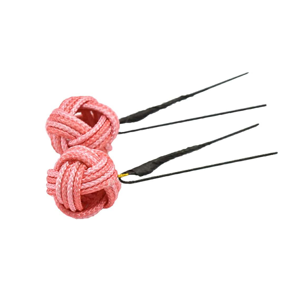 和装 髪飾り 日本製 組紐ピン2本セット 全6色 小紋 紬 浴衣用 Uピン 付け足し おしゃれ 通年用 大人 レディース 女性 ピンク Js10 ピンク 着物なごみや Jre Pointが 貯まる 使える Jre Mall