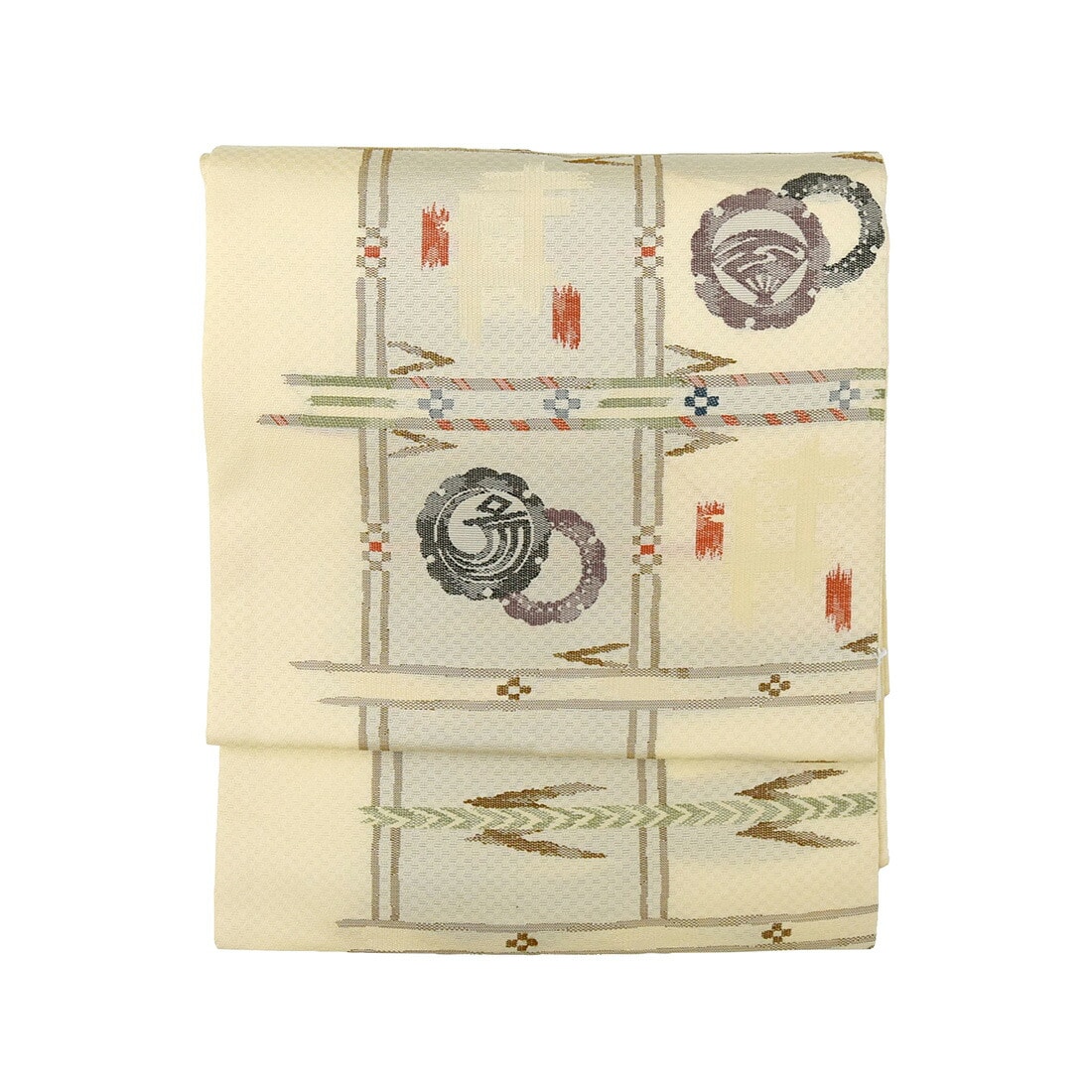 正絹帯 日本製 正絹西陣織 九寸名古屋帯 六通柄 全8種 仕立て上がり 
