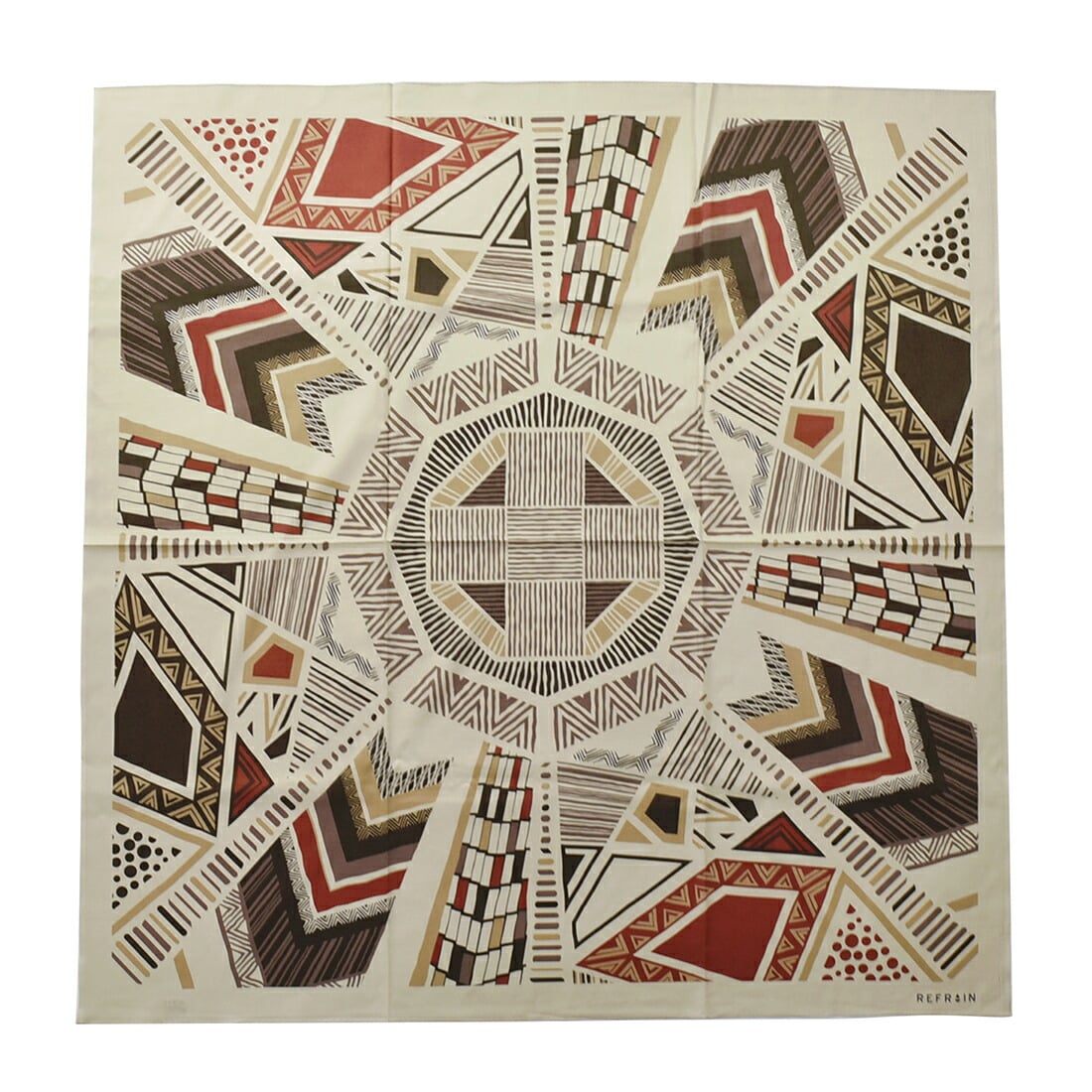 最大56 オフ 撥水加工ふろしき Refrain 万華鏡 まんげきょう 約110cm 雨に強い 撥水加工 Y006 Escoladenatura Cat