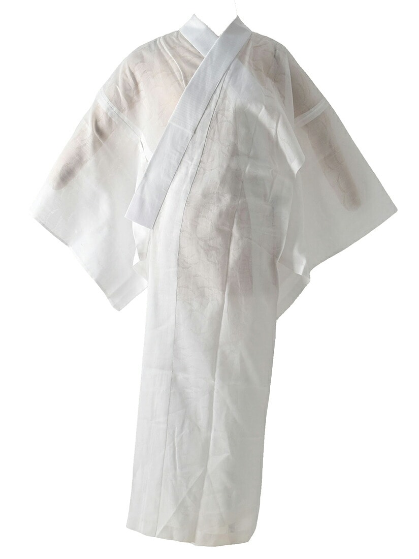 長襦袢 洗える 日本製 新トスコ麻 紋紗 肌に優しい 長襦袢 M-L 全5種