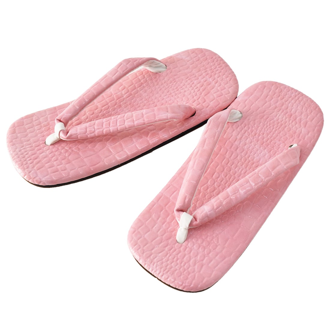 雪駄 単品 日本製 男物 雪駄 アリゲーター オール 二枚芯 Ll ピンク ライト底 和柄 サンダル おしゃれ 通年用 大人 メンズ 男性 Ll ピンク Ll ピンク 着物なごみや Jre Mall