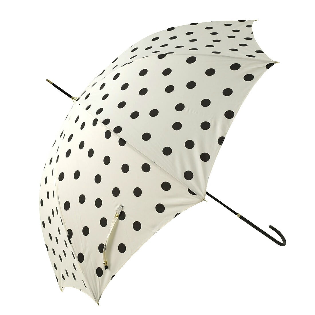 傘 ドット柄晴雨兼用長傘 雨傘 国内最安値に挑戦 雨傘