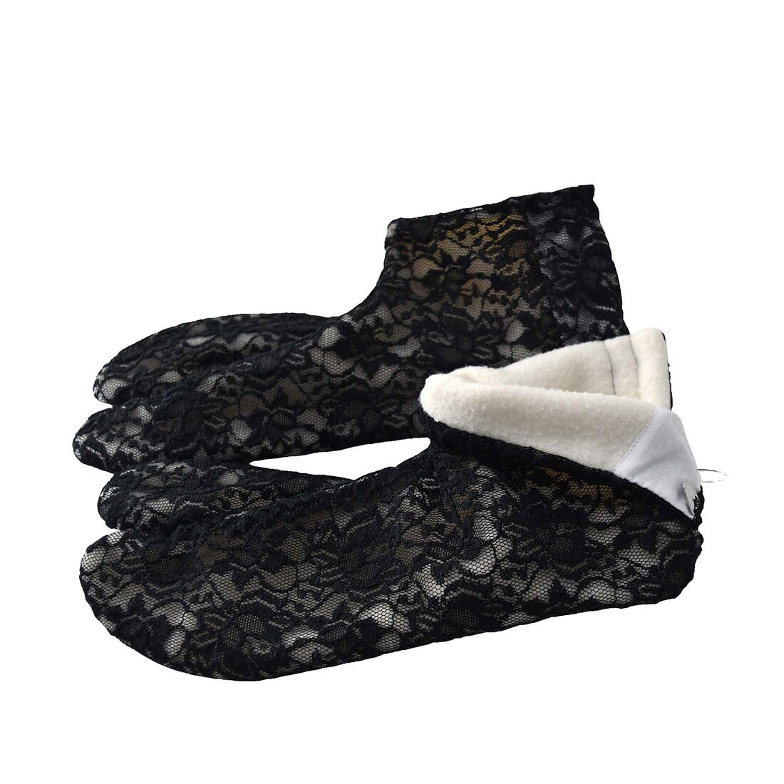 足袋 こはぜ付 日本製 美津菱 レース フリース足袋 ストレッチ S 3l 全3色 あったか 裏起毛 色足袋 4枚コハゼ おしゃれ 防寒 秋冬用 大人 レディース 女性 S 黒 ベージュ 夏セール22年 S 黒 ベージュ 着物なごみや Jre Pointが 貯まる 使える Jre Mall