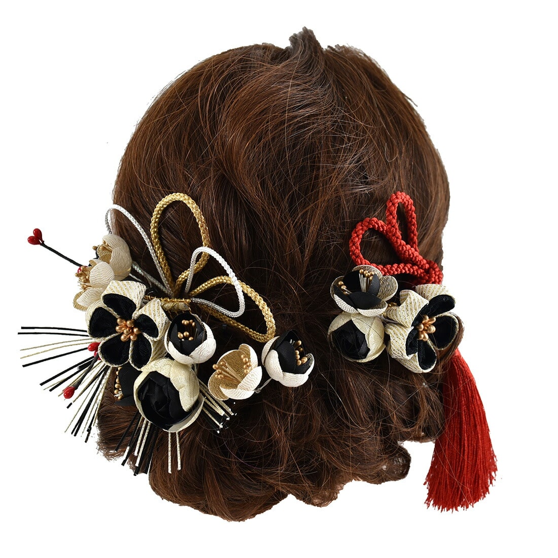 和装 髪飾り 成人式 振袖 日本製 東風 梅の花 10点セット 全5色 花