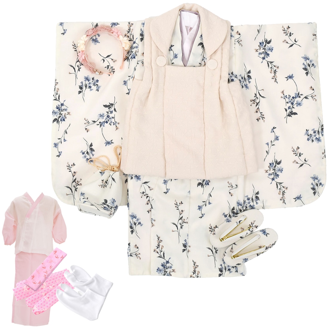 七五三 女の子 小物セット (3歳くらい)