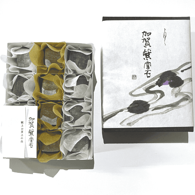 期間限定】加賀紫雲石と秋夜の月 12個入り NOTOteMA｜JRE MALL