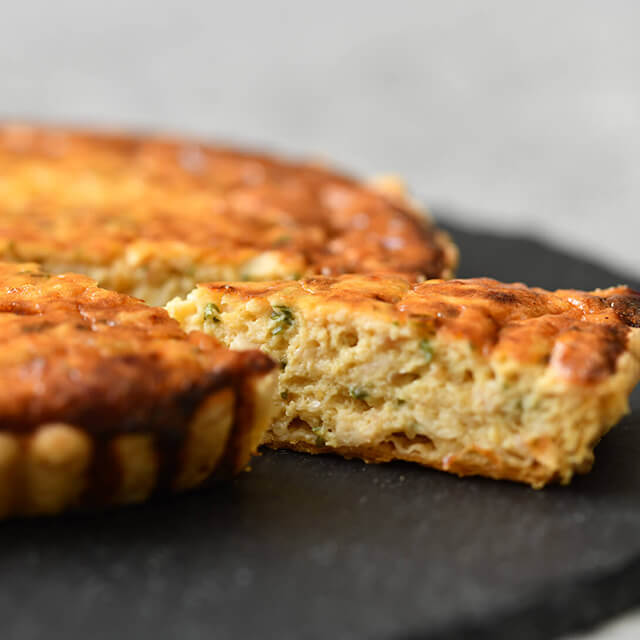 ギネスとオニオンのタルト レシピ