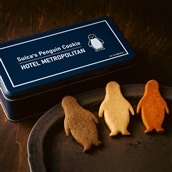 完売【店頭お渡し・9月15日(金)〜17日(日)】Suicaのペンギン 大人のクッキー <ネイビー缶>
