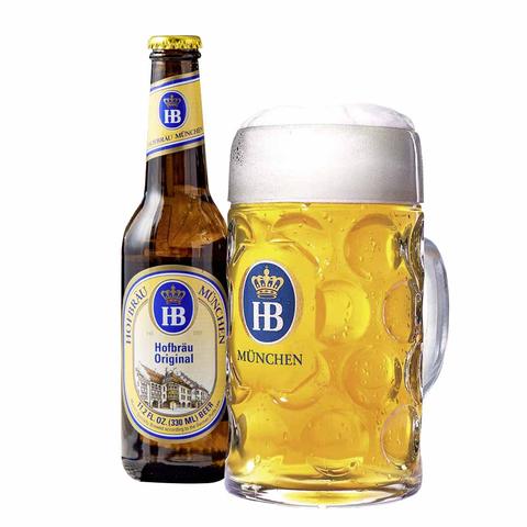 ホフブロイ オリジナルラガー ドイツビール クラフトビール ラガー 330ml 瓶 6本セット