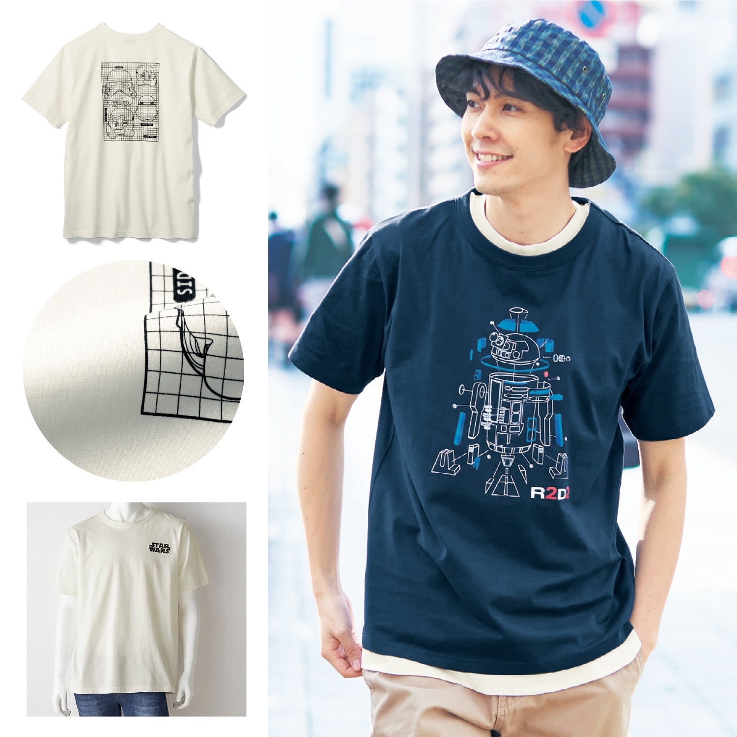 ベルメゾン ディズニー スターウォーズ 半袖tシャツ 選べるキャラクター ｒ２ ｄ２ 3l 3l ｒ２ ｄ２ ベルメゾン Jre Mall店 Jre Pointが 貯まる 使える Jre Mall