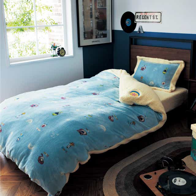 ベルメゾン ディズニー マイクロファイバーの布団カバーセット ３点 トイ ストーリー 和式シングル 和式シングル ベルメゾン Jre Mall店 Jre Mall