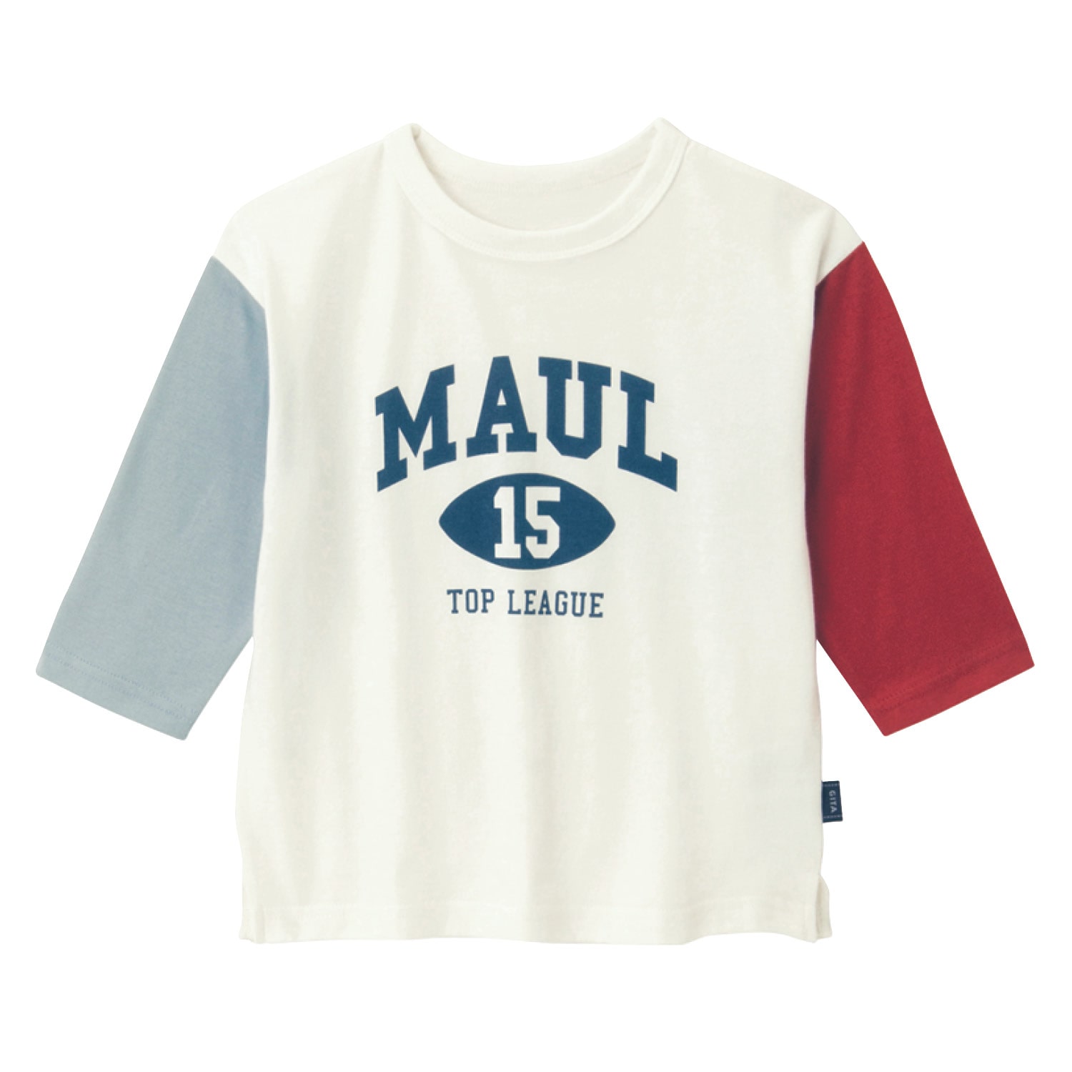 ベルメゾン プリント七分袖ｔシャツ ロイヤルブルー 100 100 ロイヤルブルー ベルメゾン Jre Mall店 Jre Pointが 貯まる 使える Jre Mall