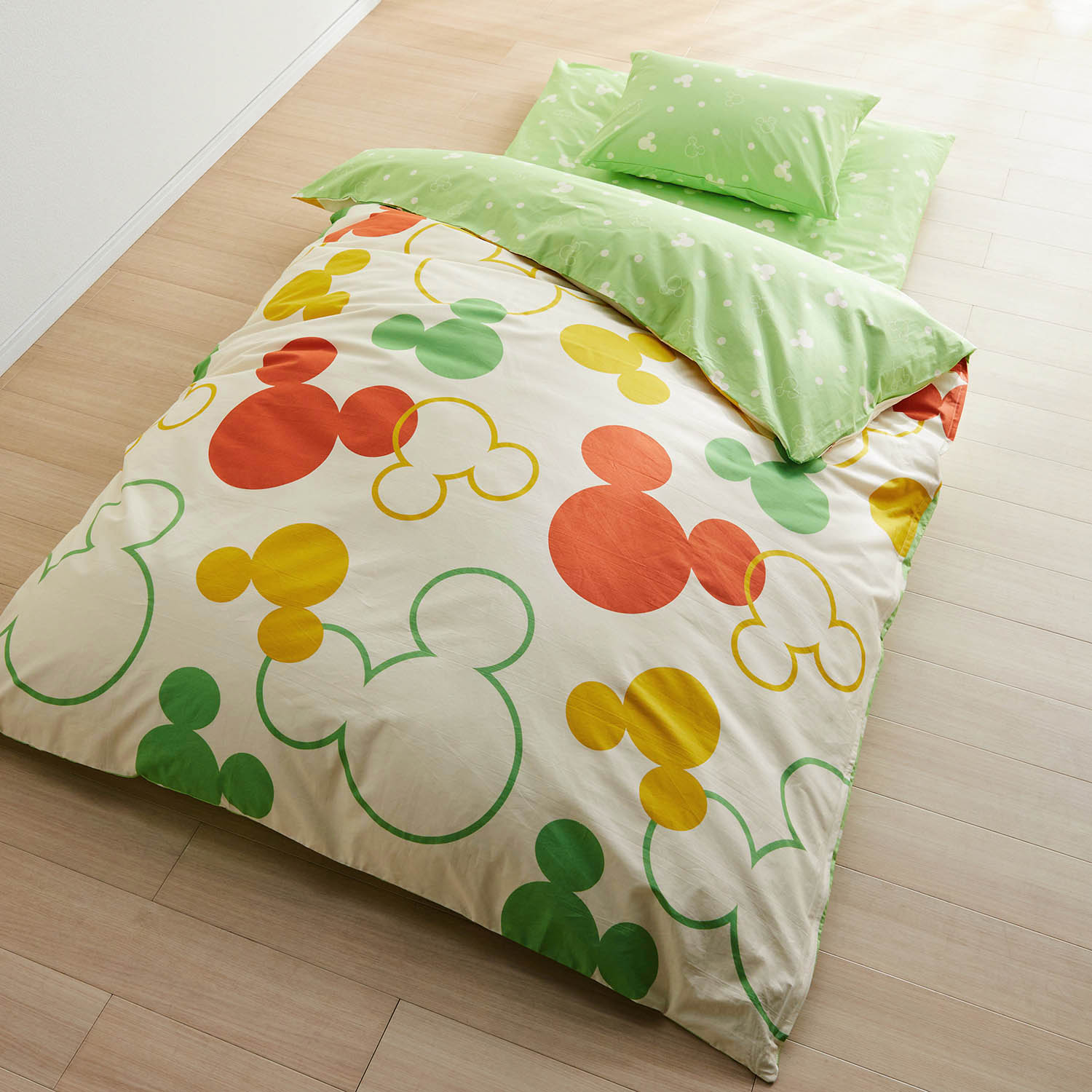 ベルメゾン ディズニー ダニを通しにくい布団カバーセット(3点