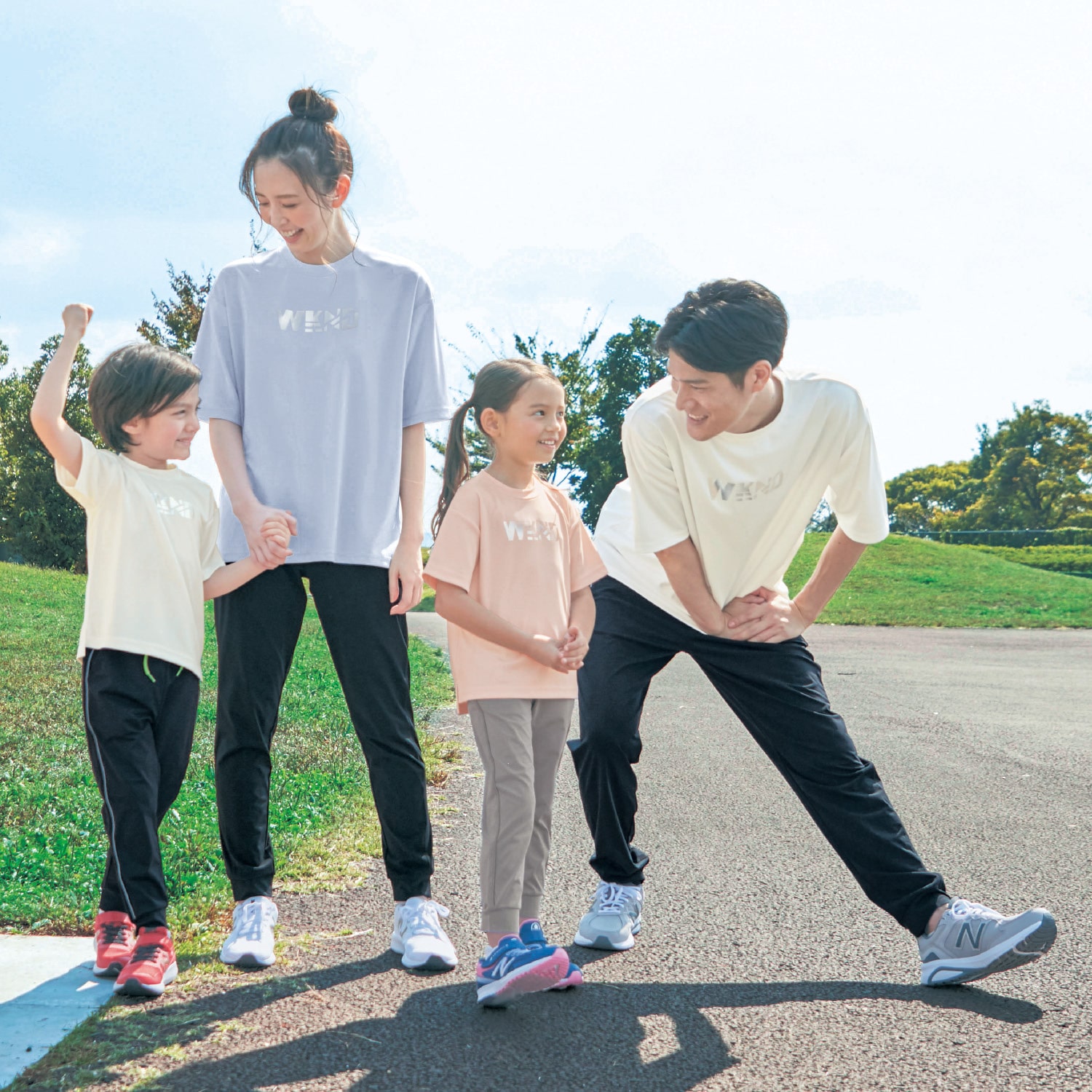 ベルメゾン 家族でおそろいスポーツドライキッズ半袖ｔシャツ ペールブルー 130 130 ペールブルー ベルメゾン Jre Mall店 Jre Mall