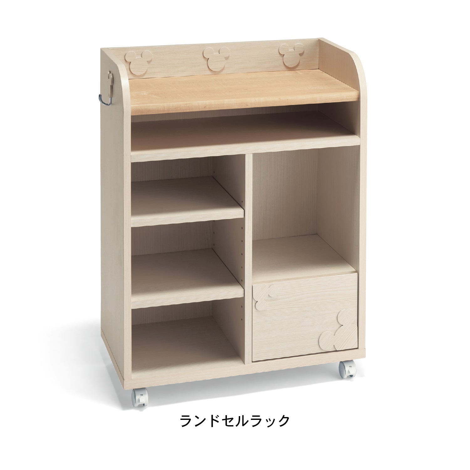 ベルメゾン ディズニー 学習机セット ミッキーモチーフ ホワイト ナチュラル ランドセルラック ランドセルラック ホワイト ナチュラル ベルメゾン Jre Mall店 Jre Mall