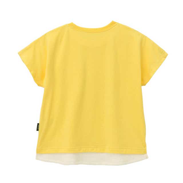 ベルメゾン GITA 裾フェイクレイヤード半袖Tシャツ スミクロ 100(100 スミクロ): ベルメゾン JRE MALL店｜JRE MALL